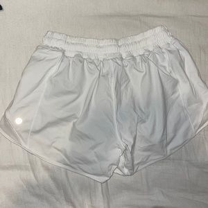 White lulu lemon hotty hots